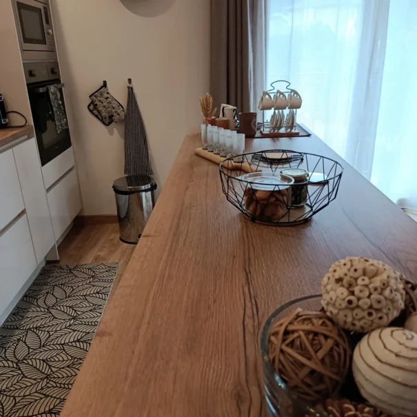 Cuisine équipée et fonctionnelle